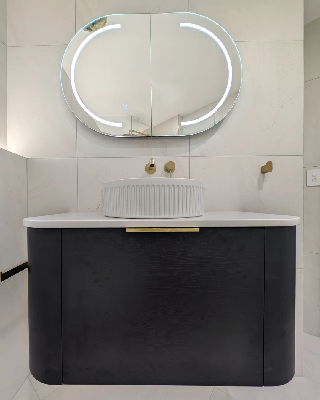 Stone & Light - bathroom renovation in Broadbeach, Gold Coast