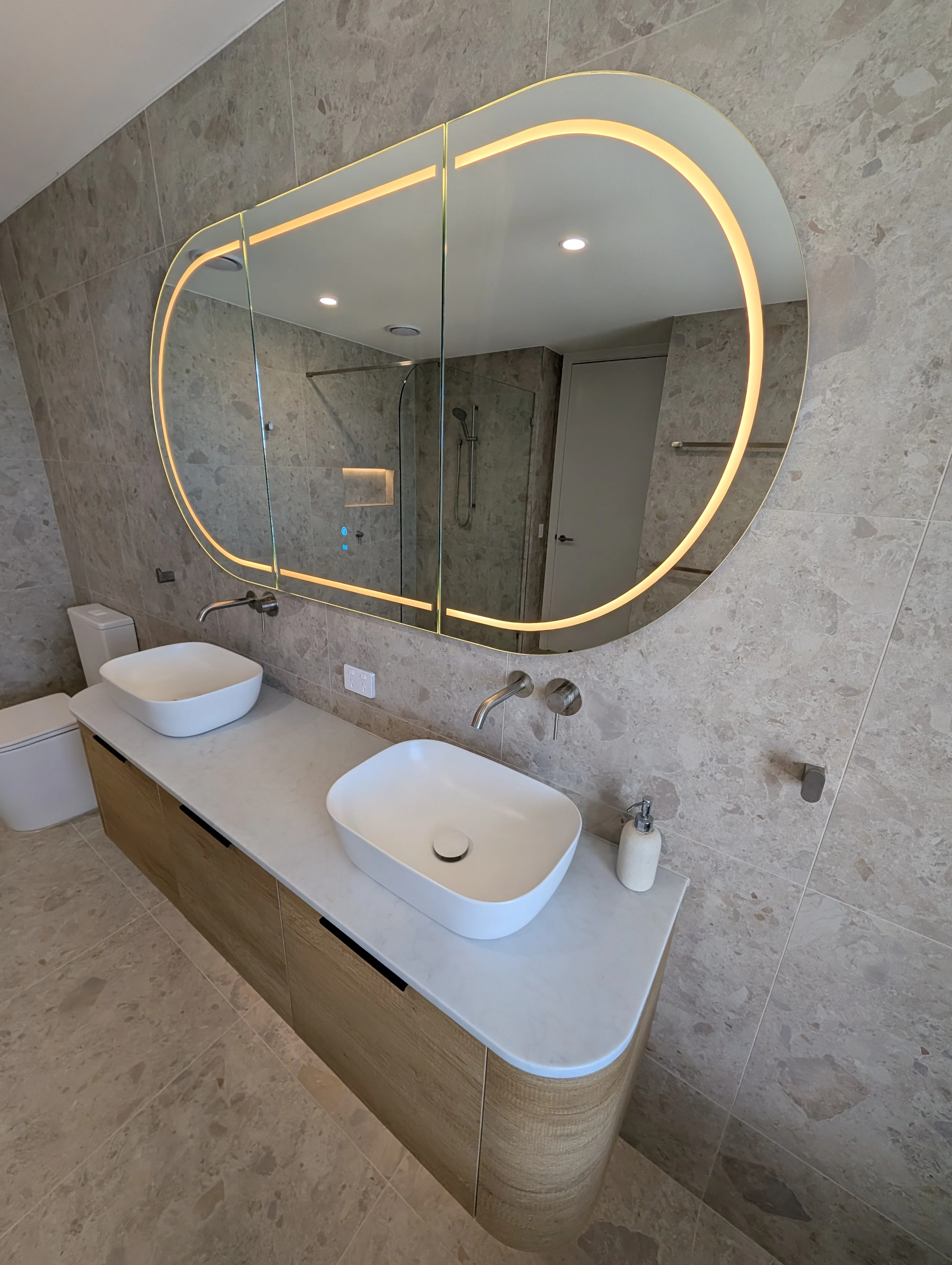 Luxury bathroom renovation in Sanctuary Cove