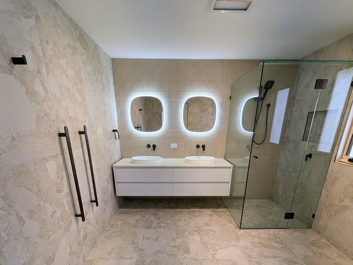 Bathroom renovation in Varsity Lakes