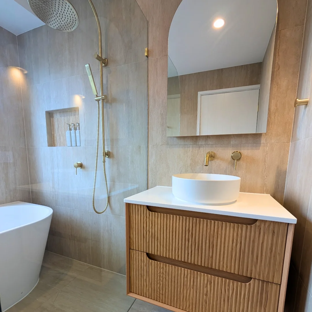 Bathroom renovation in Coomera