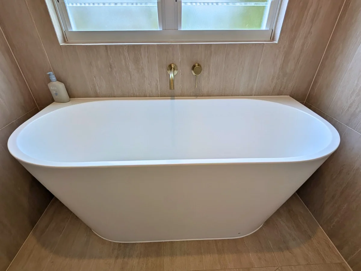 Bathroom renovation in Currumbin