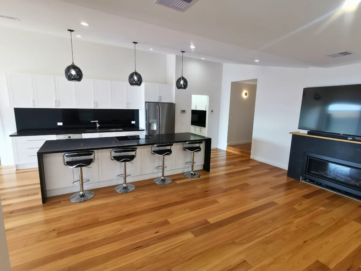 Outdoor living renovation in Mermaid Beach